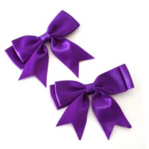 Purple Craft Bow (Pack of 10)